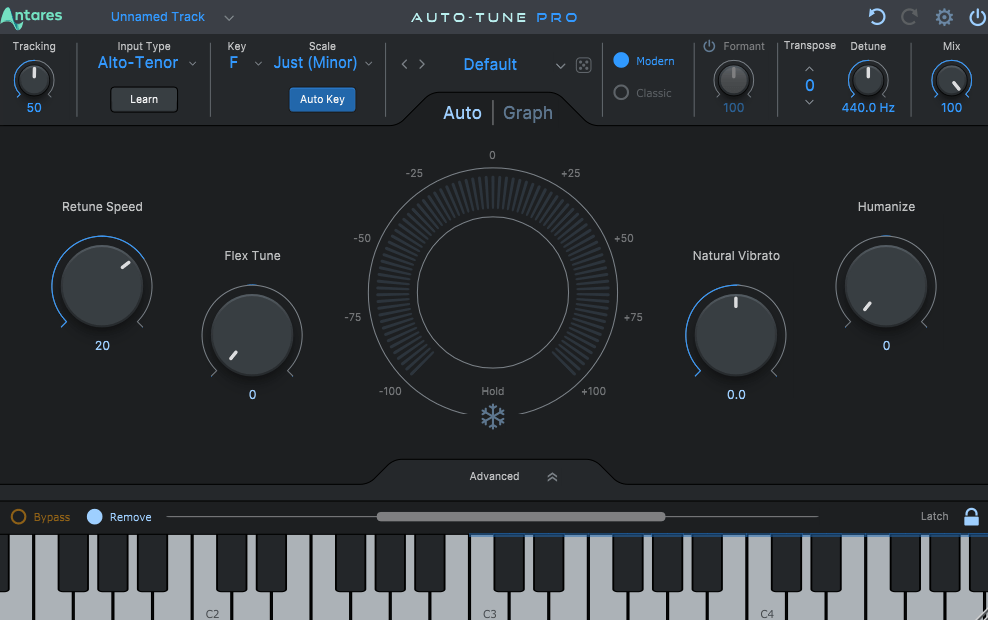 Auto Tune pro استخدام اوتوتيون لتصحيح النغمات