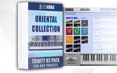 موسوعة اصوات كورج ترينيتي فيتري شعبي و طربي KORG TRINITY V3