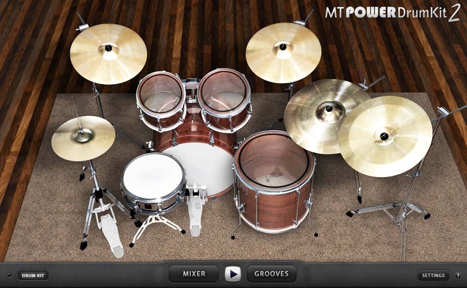 MT Power Drum Kit بلجن درم كيت اكوستيك