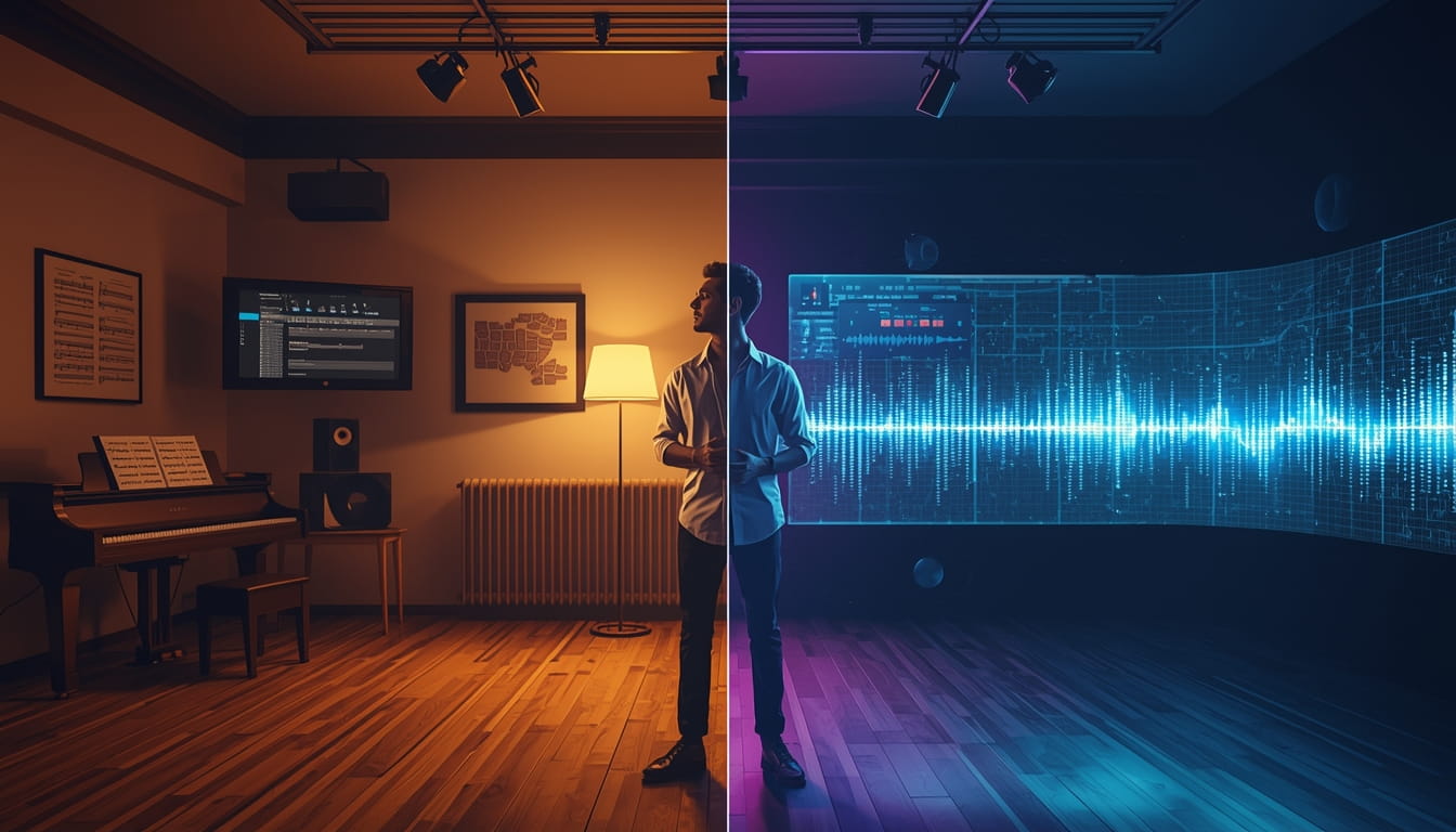 العازفين والموسيقا والذكاء الاصطناعي ai musicians