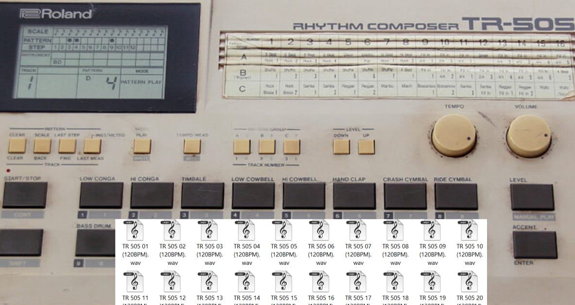 لوبات رولاند Roland TR 505
