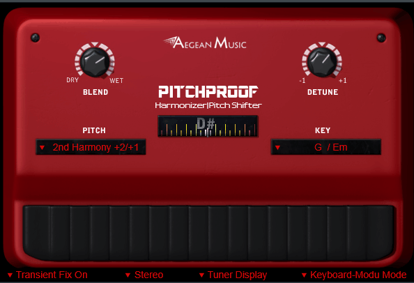 هارمونايزر pitchproof vst for free