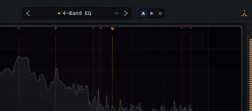 اكتشاف المشاكل في الترددات تلقائيا (Spectrum Landmarks)